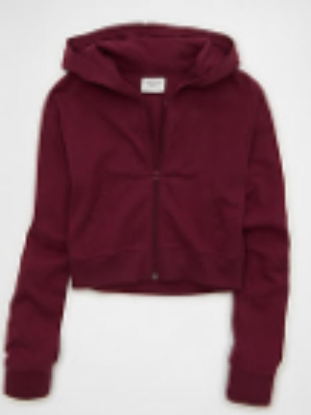 AE Cropped Zip-Up Hoodie